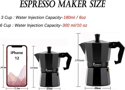 Stovetop Espresso Maker Espresso Cup Moka Pot Classic Cafe Maker