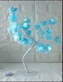 LED Tree Lamp Rose Small Lamp Modeling Table Lamp