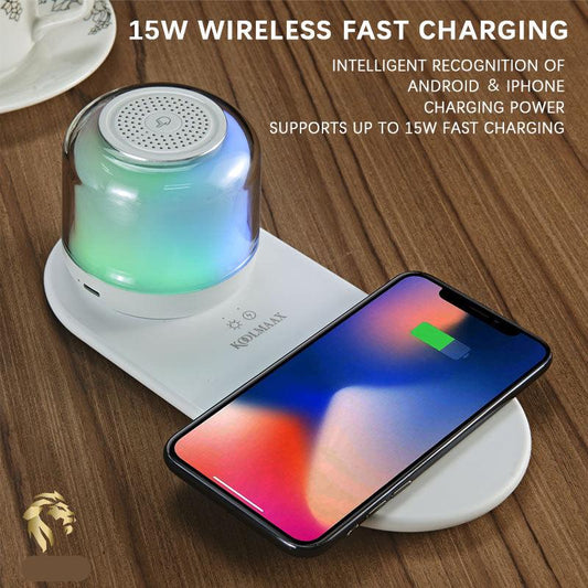 Night Light Charger With Bedside Lamp Versatile New Trend