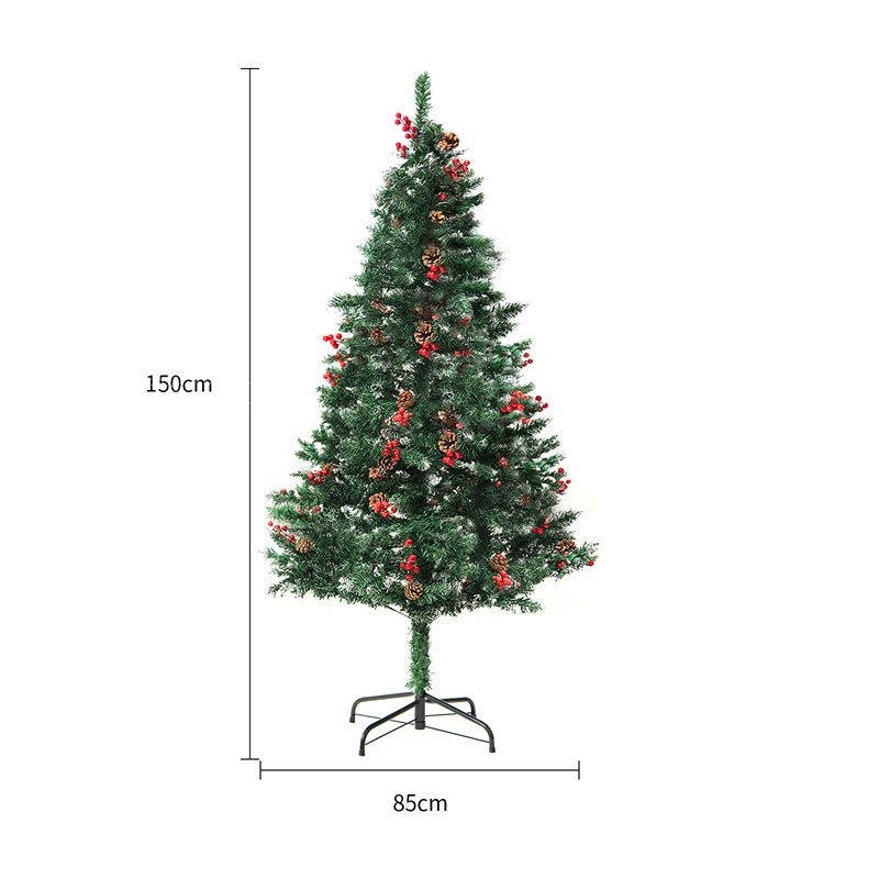 Christmas Decoration Snow Christmas Tree Mall Window Decoration Tree Cedar