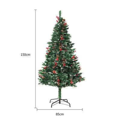 Christmas Decoration Snow Christmas Tree Mall Window Decoration Tree Cedar