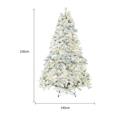 Christmas Decoration Snow Christmas Tree Mall Window Decoration Tree Cedar