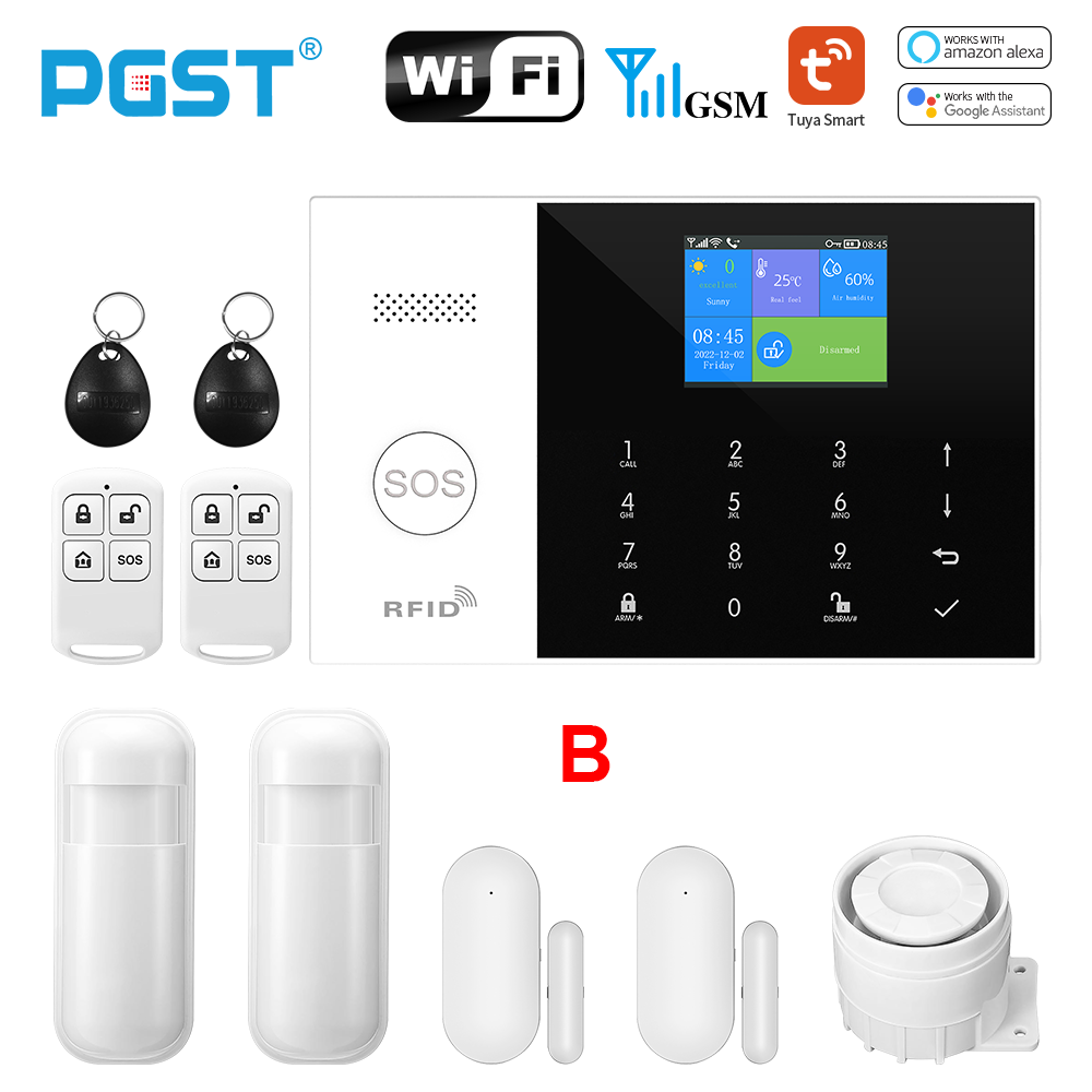 Smart Gsm Wifi Alarm System for Home