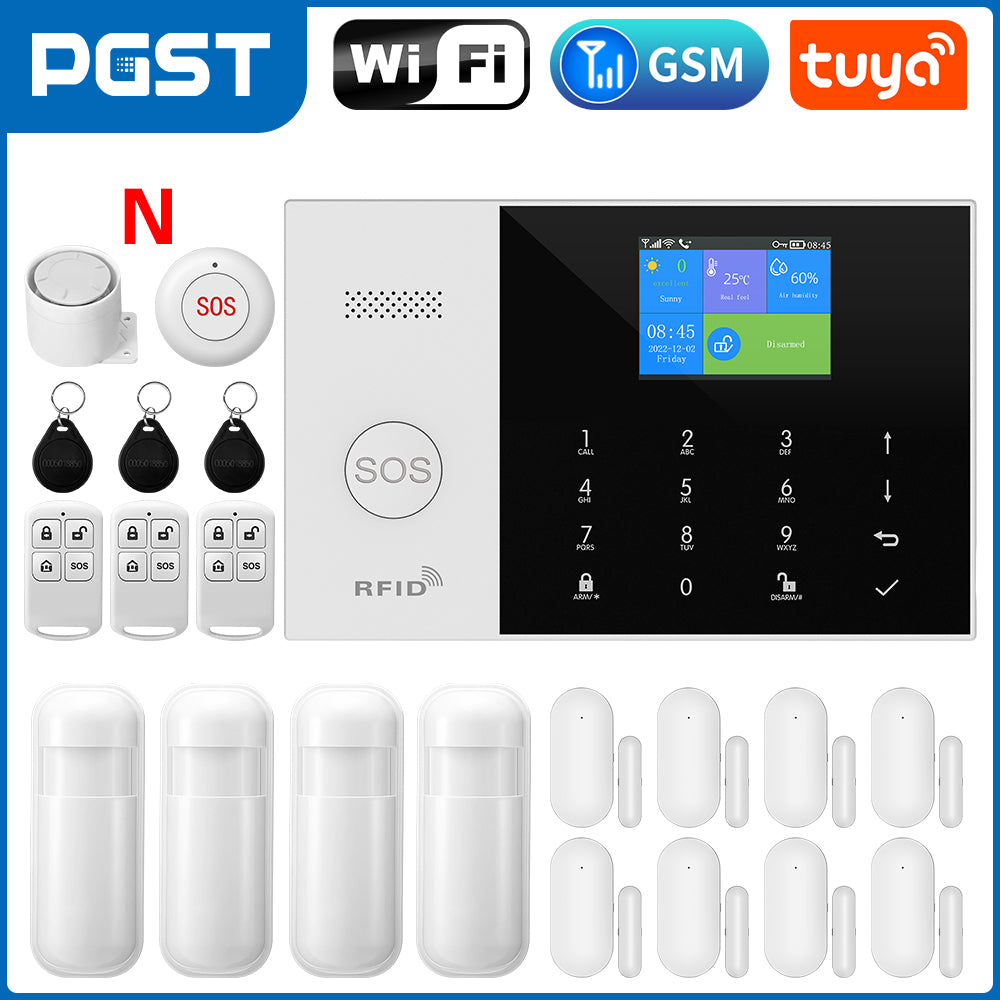 Smart Gsm Wifi Alarm System for Home