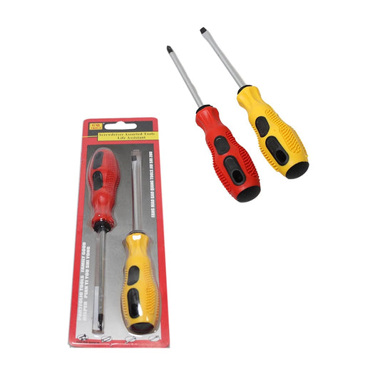 Assorted 2 Types Screwdriver Set