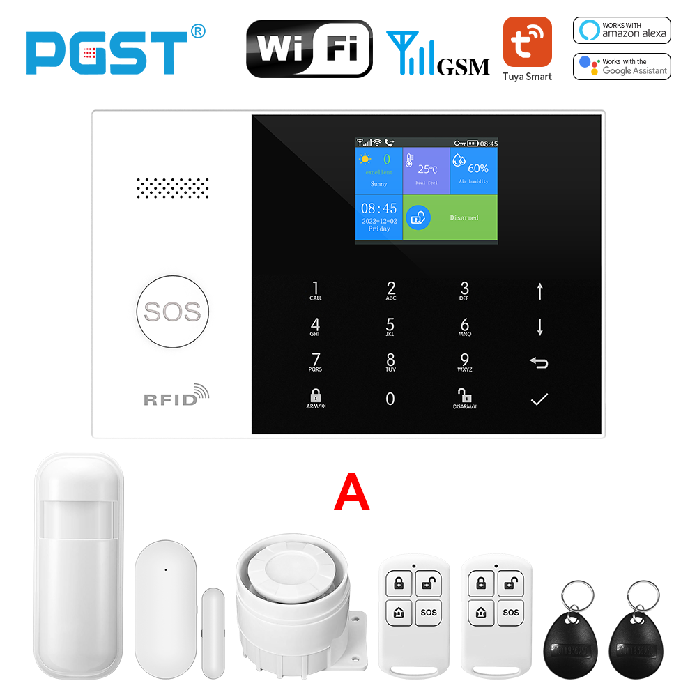 Smart Gsm Wifi Alarm System for Home