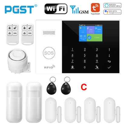 Smart Gsm Wifi Alarm System for Home