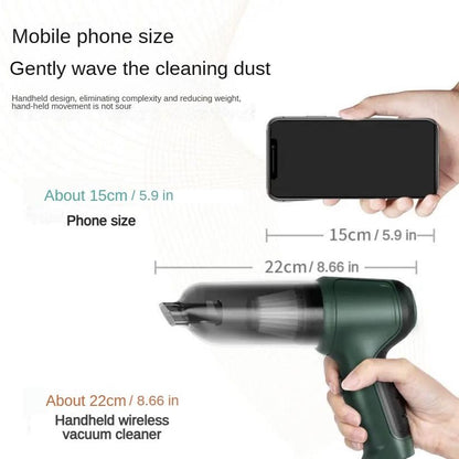 Three in One Cordless Handheld Vacuum Cleaner GREEN