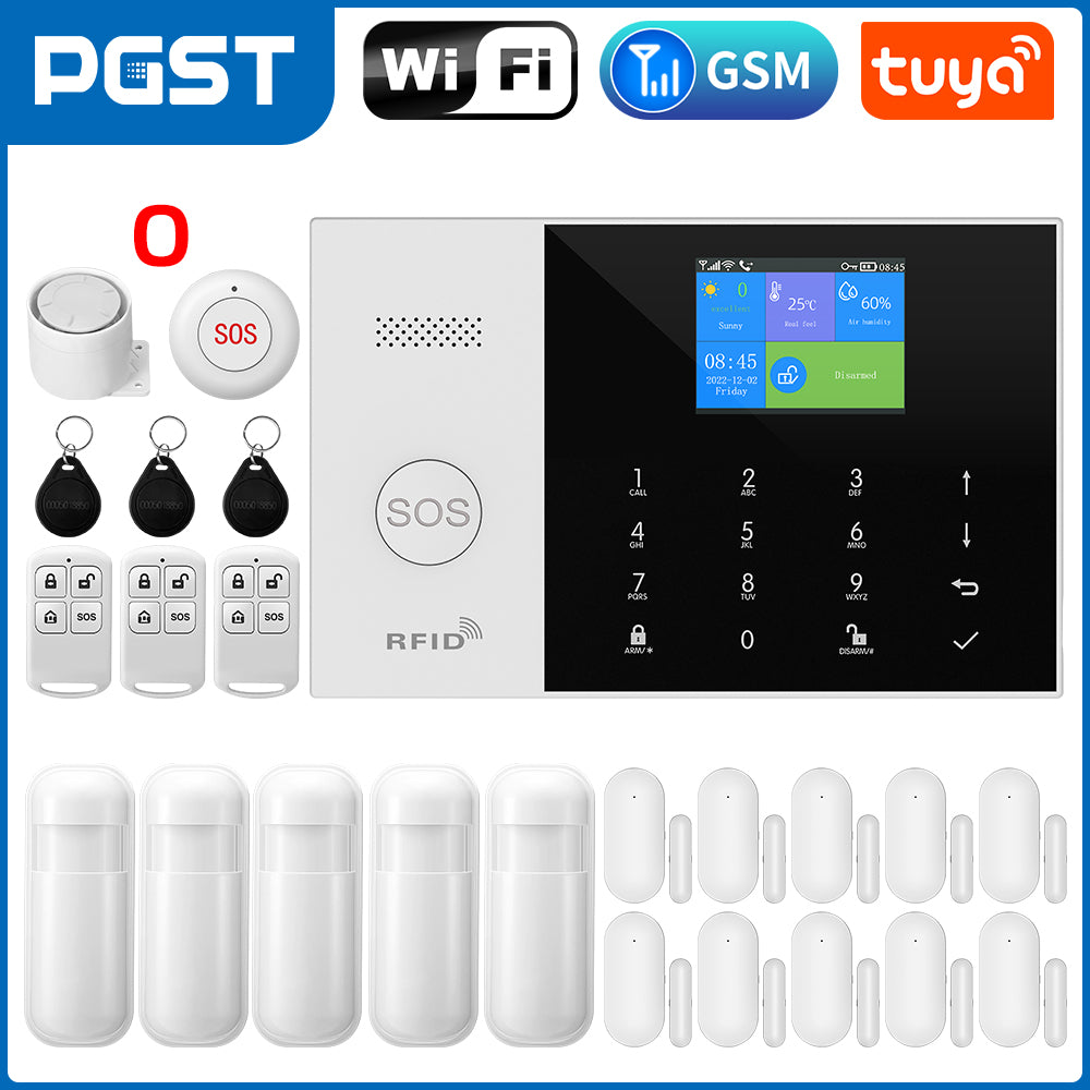 Smart Gsm Wifi Alarm System for Home