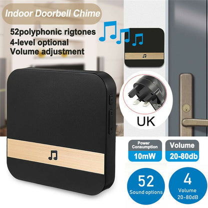 Wireless Video Camera Ringer Doorbell Ring