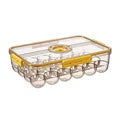 Grid Egg Storage Box Portable Egg Holder