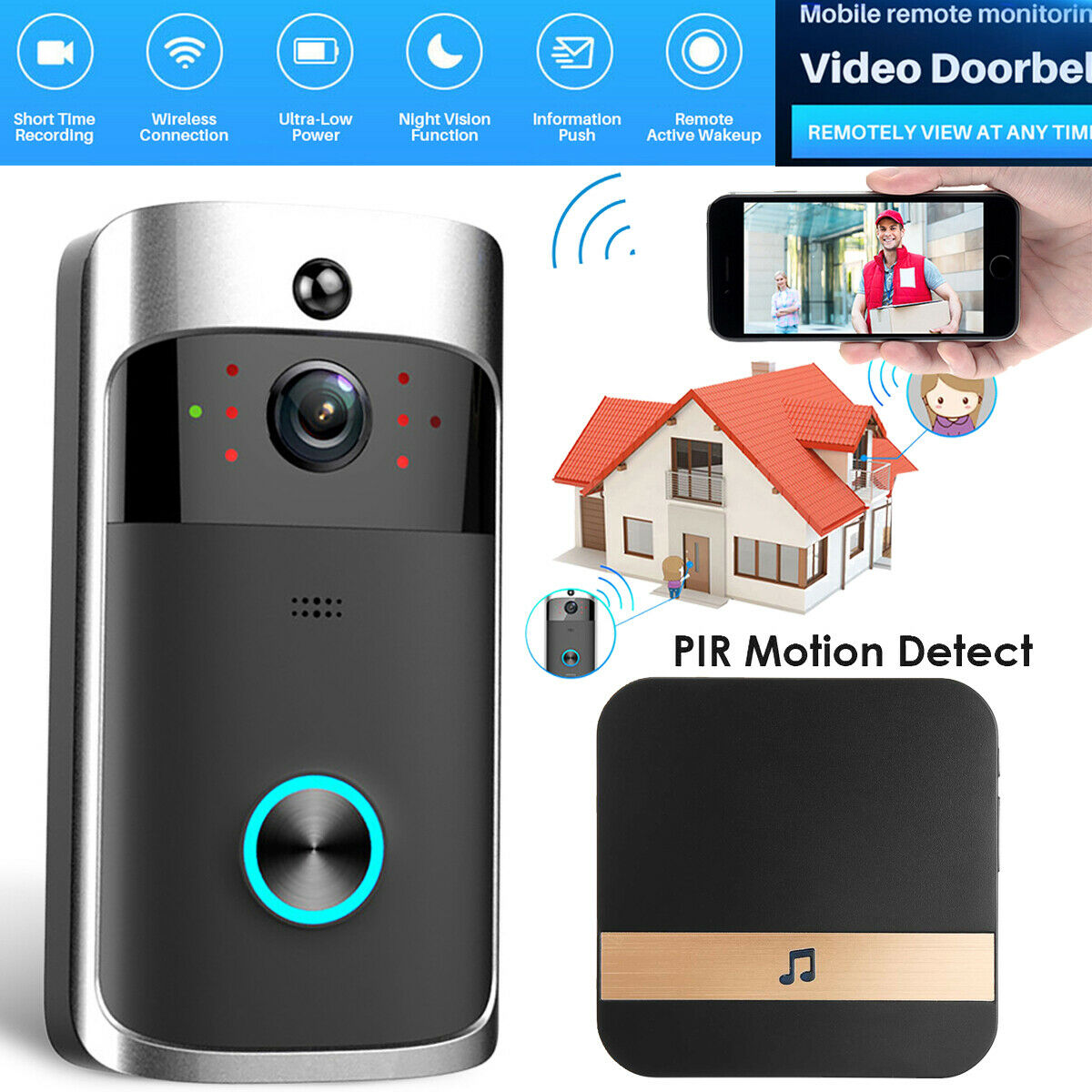 Wireless Video Camera Ringer Doorbell Ring