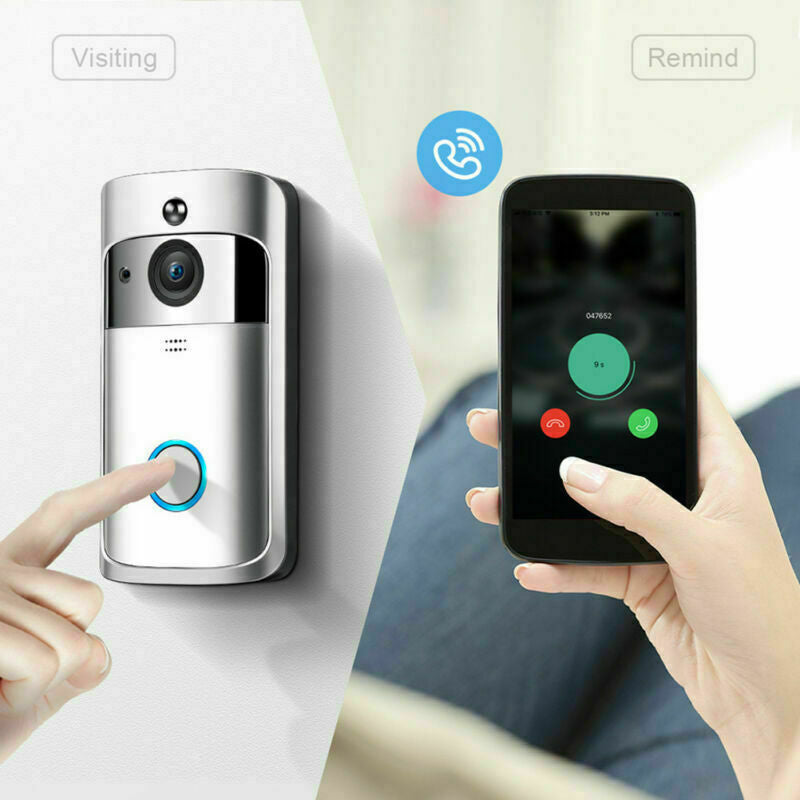 Wireless Video Camera Ringer Doorbell Ring