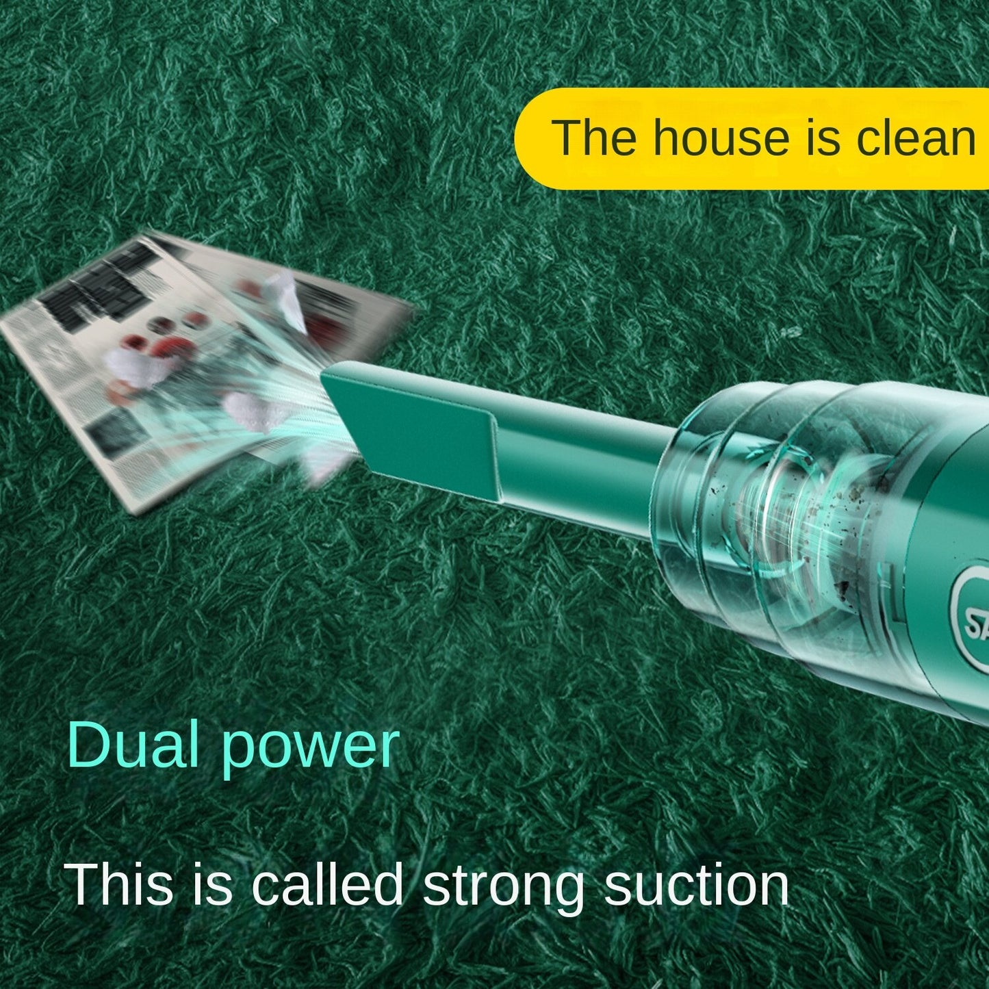 Car Cordless Vacuum Portable Suction Cleaner