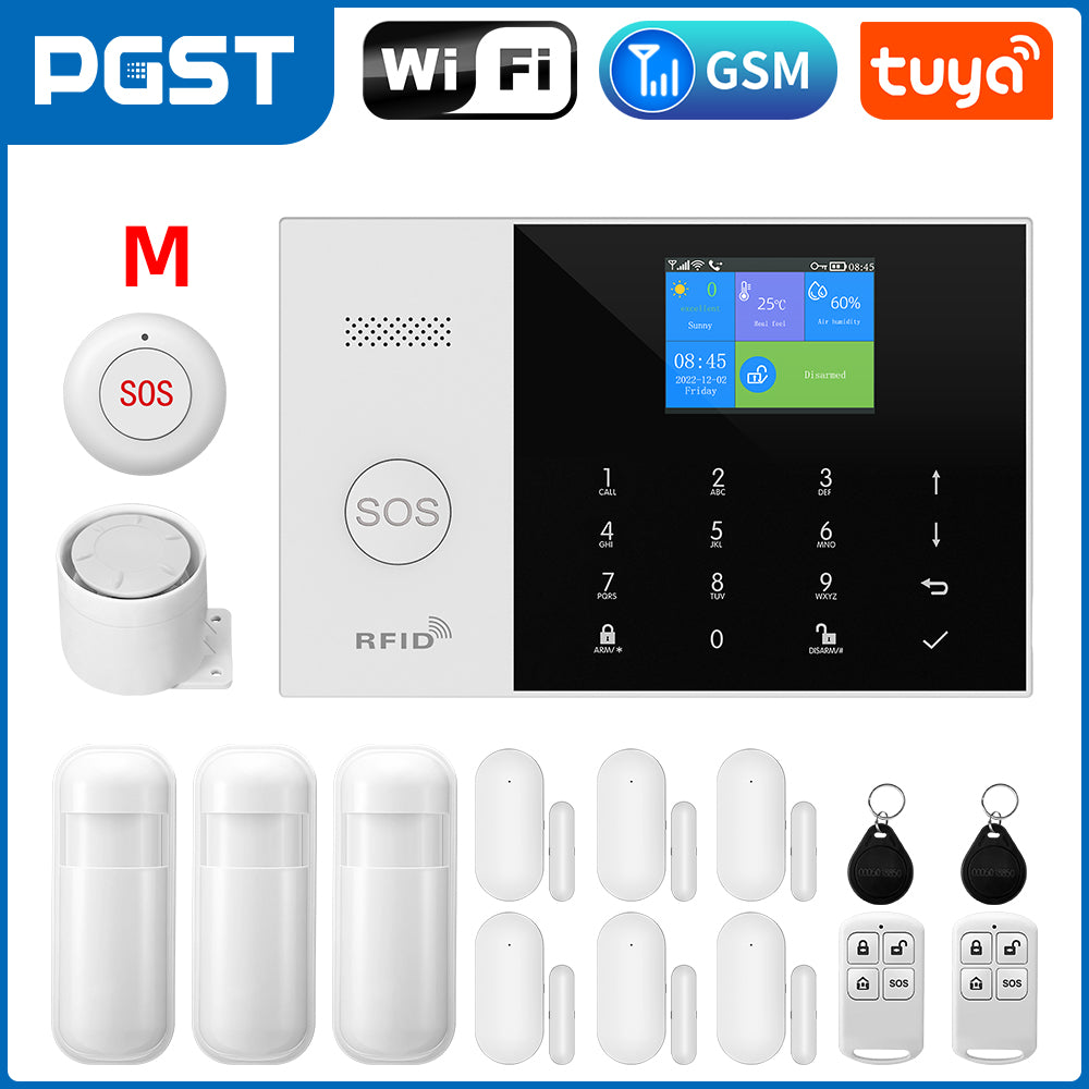 Smart Gsm Wifi Alarm System for Home